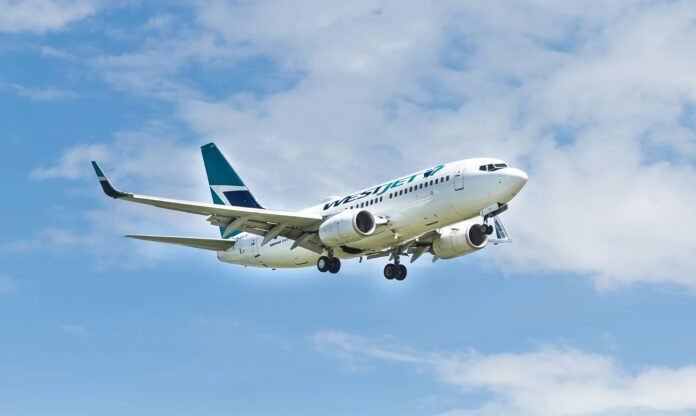 Phi cơ của hãng hàng không Westjet. Ảnh minh họa của John McArthur / Unsplash.